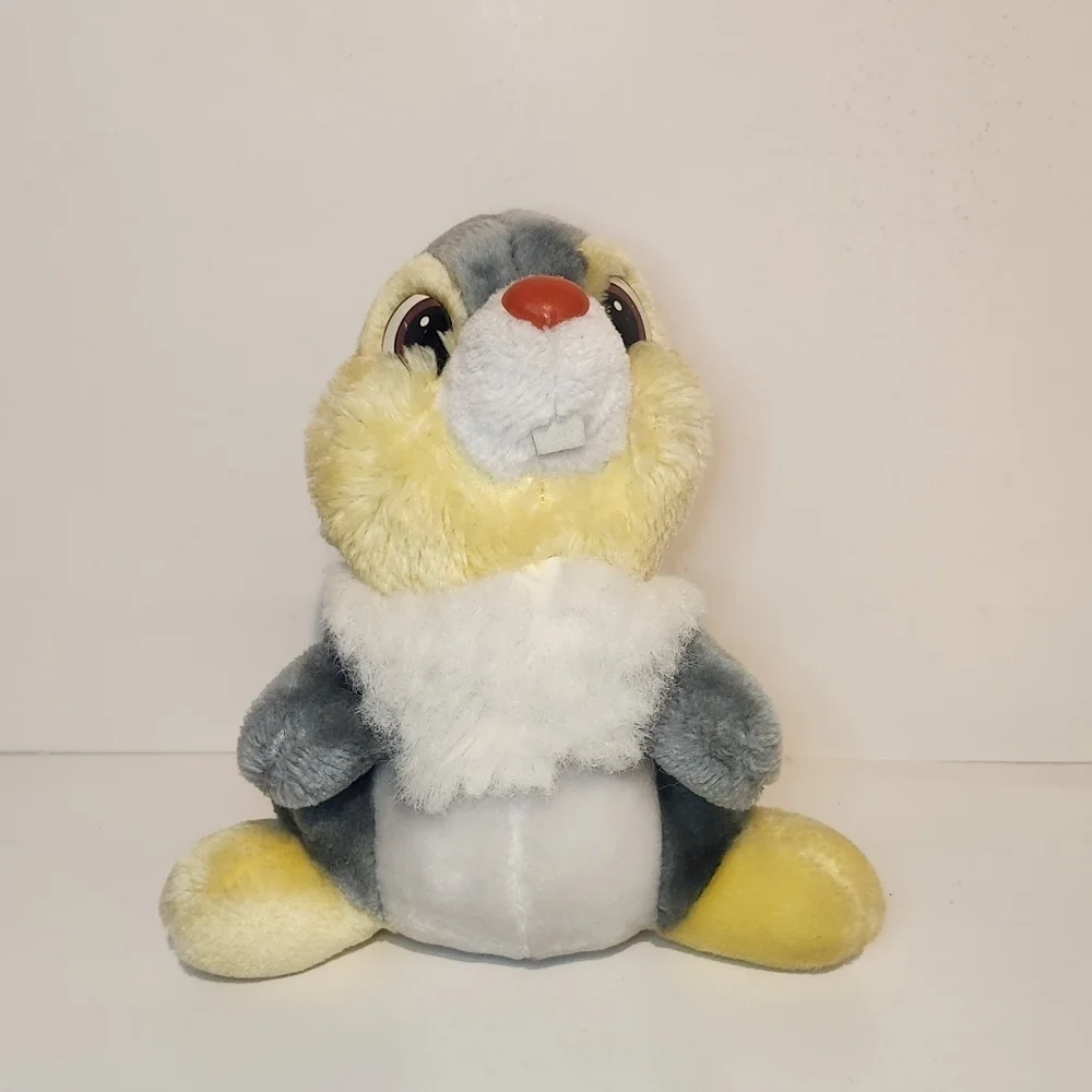 Vintage 8” Walt Disney Disneyland Thumper Rabbit from Bambi stuffed animal plush